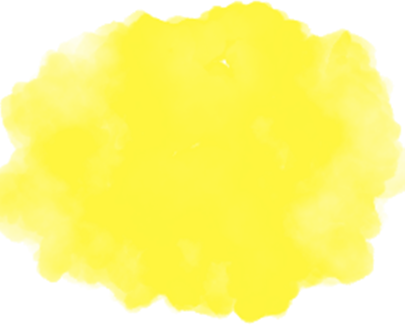 Yellow Watercolor Stain